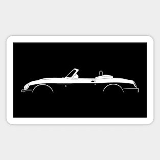 MG RV8 Silhouette Magnet